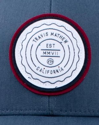 Travis Mathew The Patch casquette junior, bleu foncé