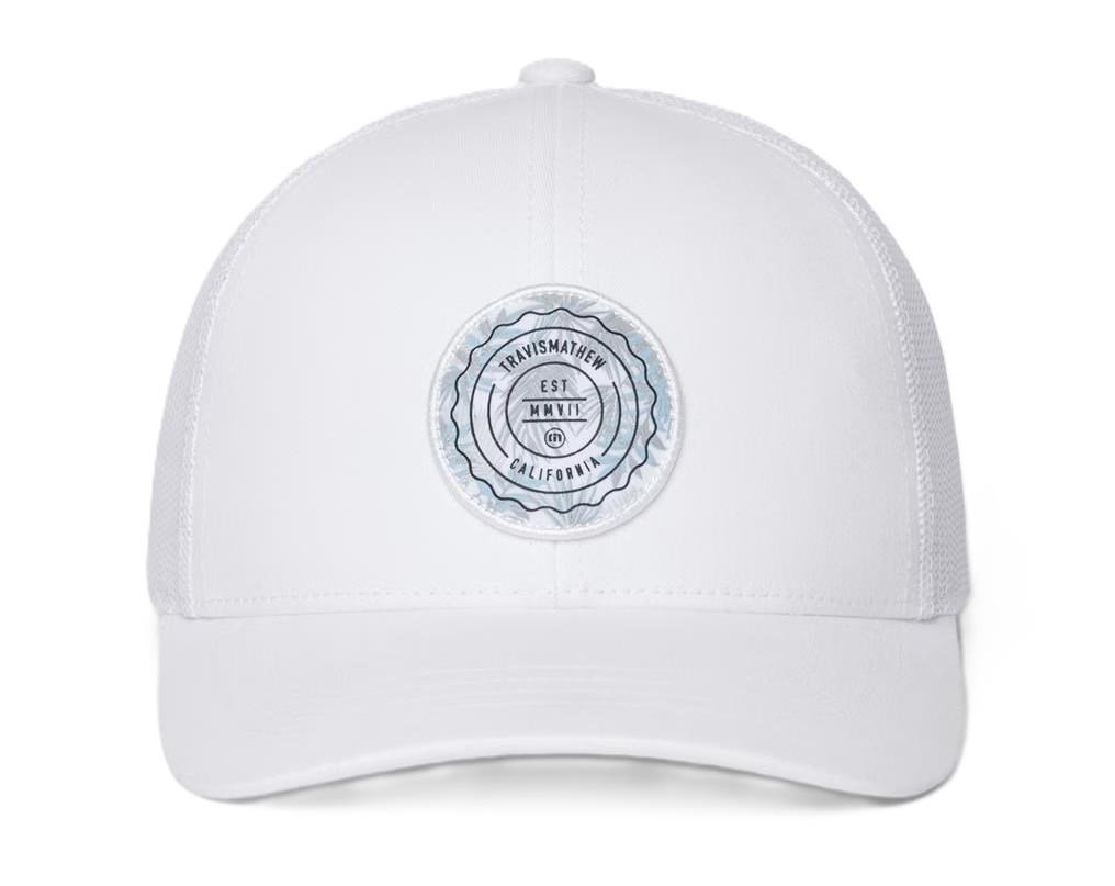 Travis Mathew The Patch Floral casquette junior, blanc