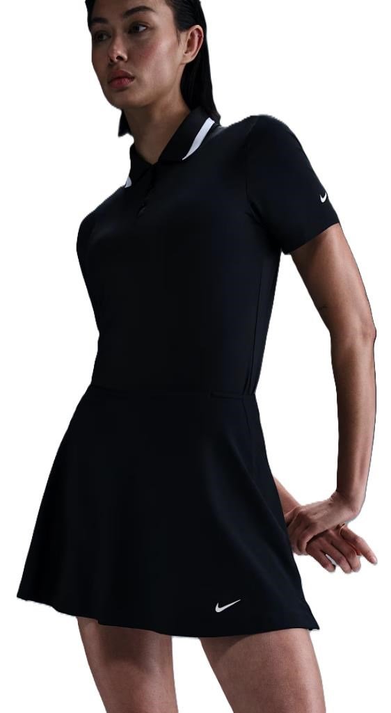 Nike Dri-Fit Tour jupe-short de golf femme, noir/blanc