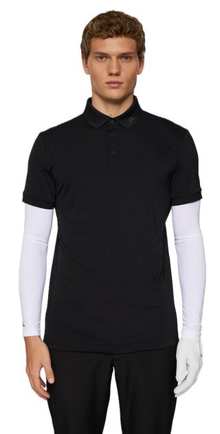 J.Lindeberg KV Print polo homme, noir