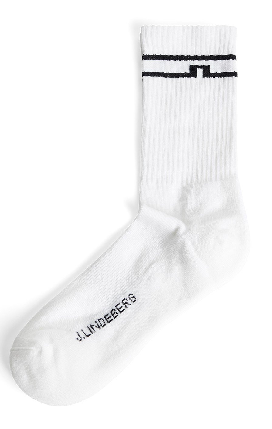 J.Lindeberg Cornelia chaussettes femme, blanc