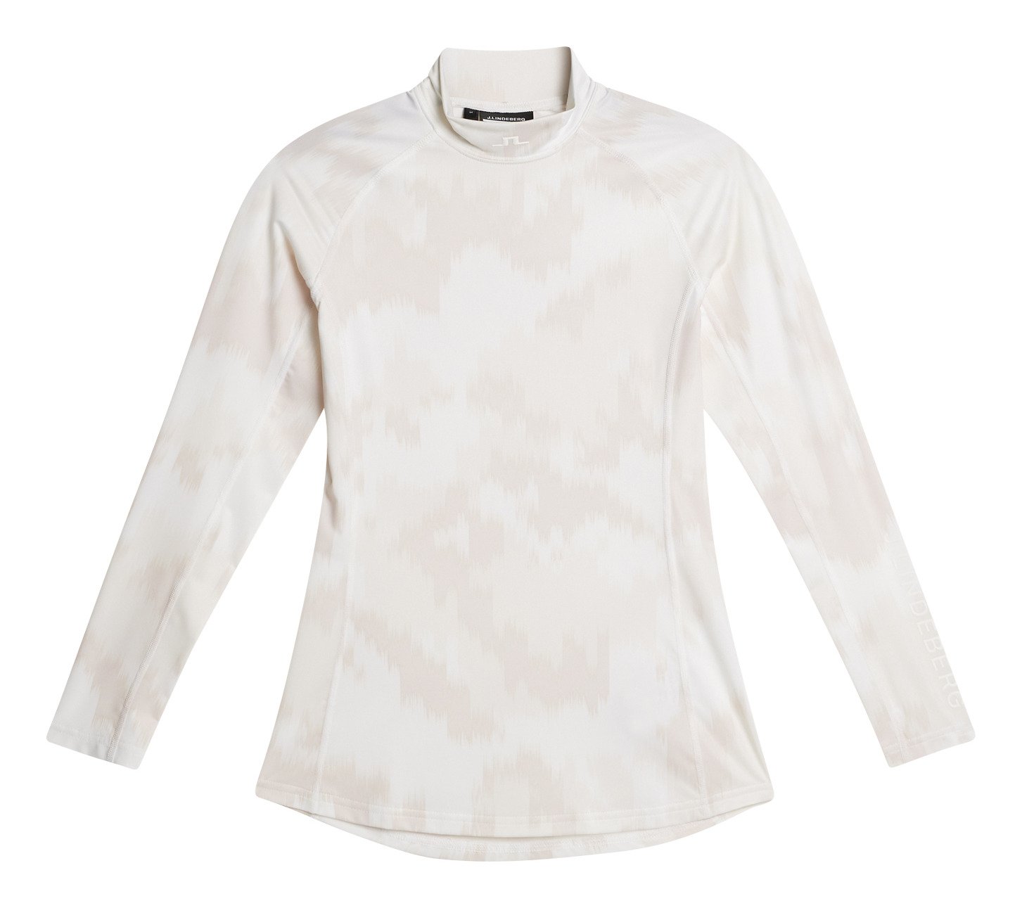 J.Lindeberg Ella Print Compression t-shirt femme compression, warp gray lilac