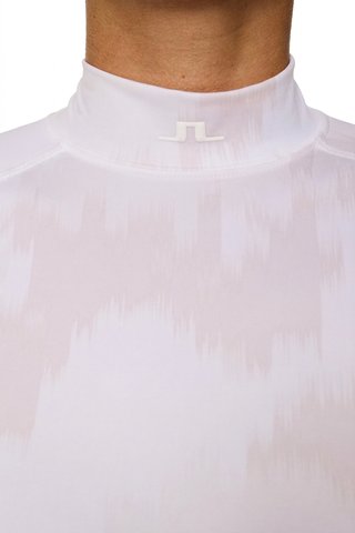 J.Lindeberg Ella Print Compression t-shirt femme compression, warp gray lilac