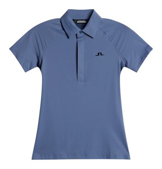 J.Lindeberg Bobi polo femme, vintage indigo