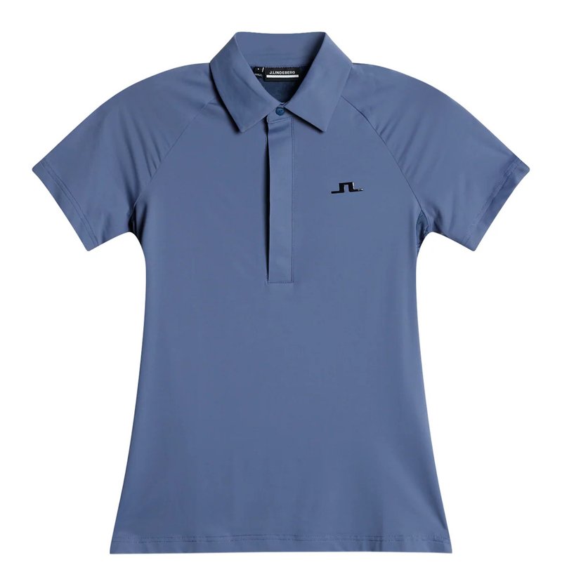 J.Lindeberg Bobi polo femme, vintage indigo