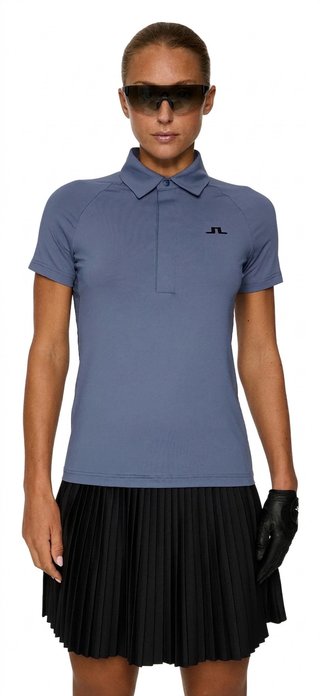 J.Lindeberg Bobi polo femme, vintage indigo