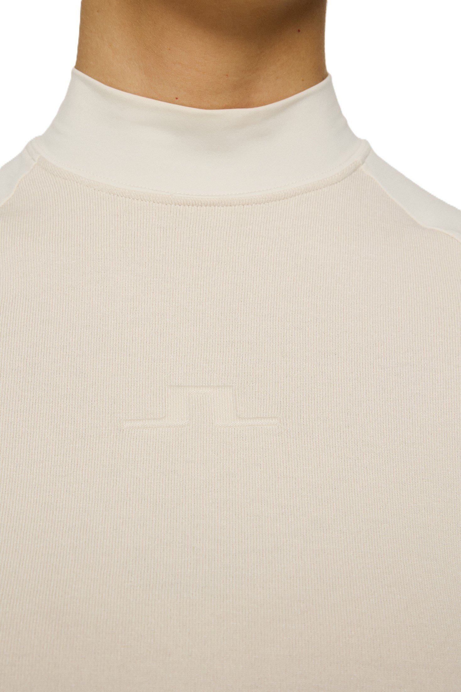 J.Lindeberg Darla Hybrid Knit pull femme, moonbeam