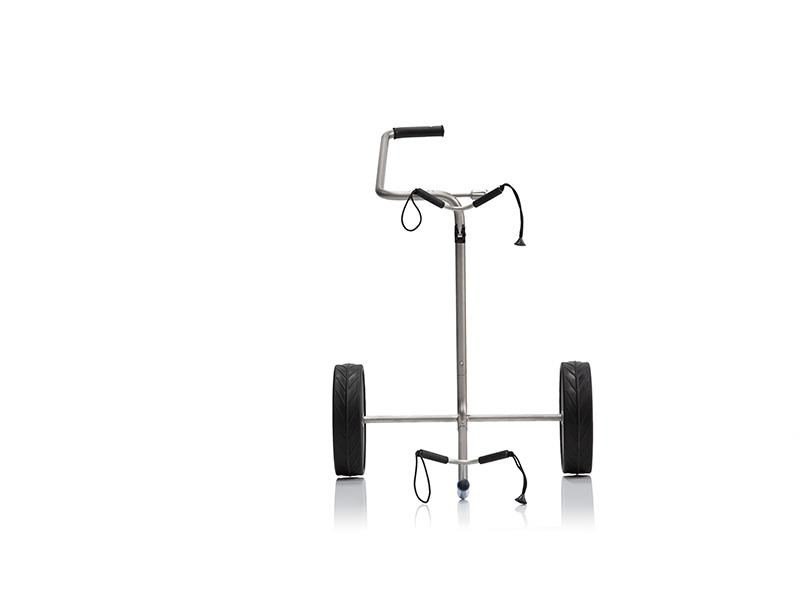 JuCad Titan chariot manuel 2 roues + sac de transport JTT, titanium