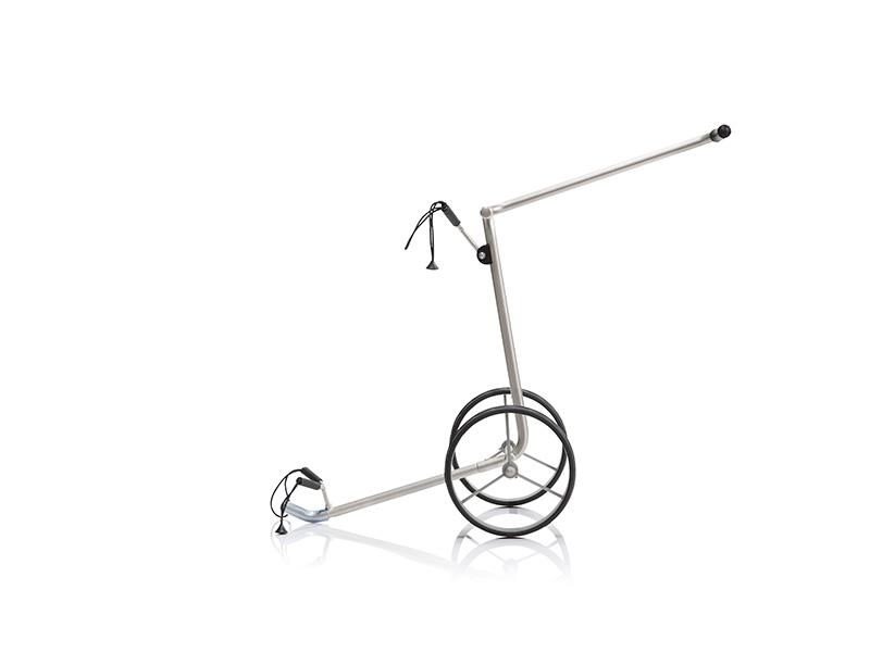 JuCad Titan chariot manuel 2 roues + sac de transport JTT, titanium