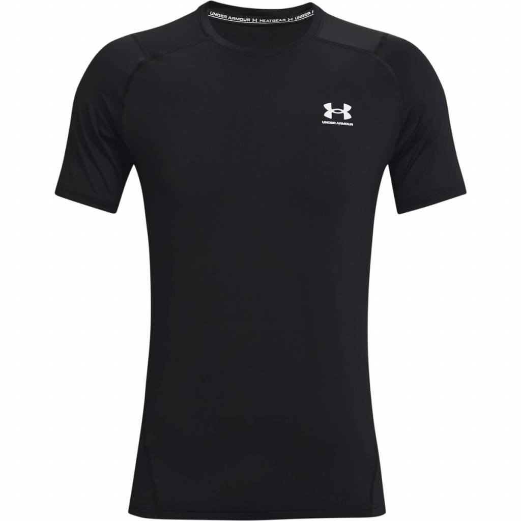 Under Armour HeatGear Fitted S t-shirt homme, noir