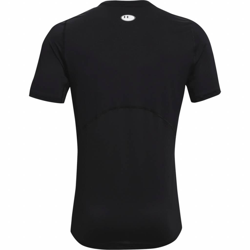 Under Armour HeatGear Fitted S t-shirt homme, noir