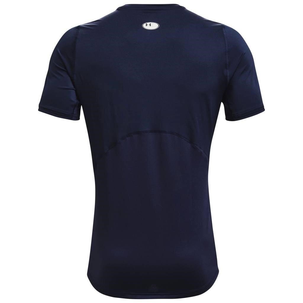 Under Armour HG Fitted SS t-shirt homme, midnight navy