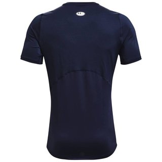 Under Armour HG Fitted SS t-shirt homme, midnight navy