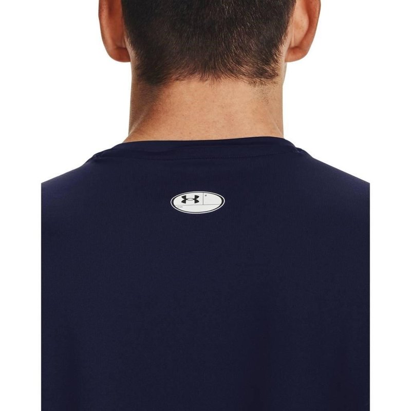 Under Armour HG Fitted SS t-shirt homme, midnight navy