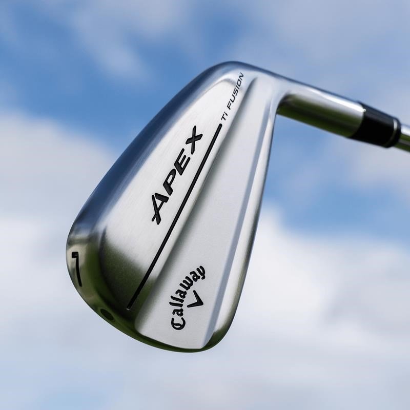Callaway Apex Ti Fusion Plated fers homme, graphite