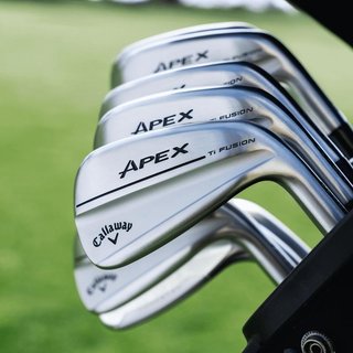 Callaway Apex Ti Fusion Plated fers homme, graphite