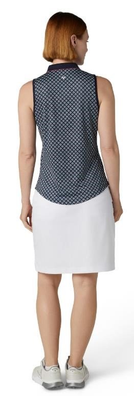 Callaway Mini Geo Floral Sleeveless top femme, peacoat