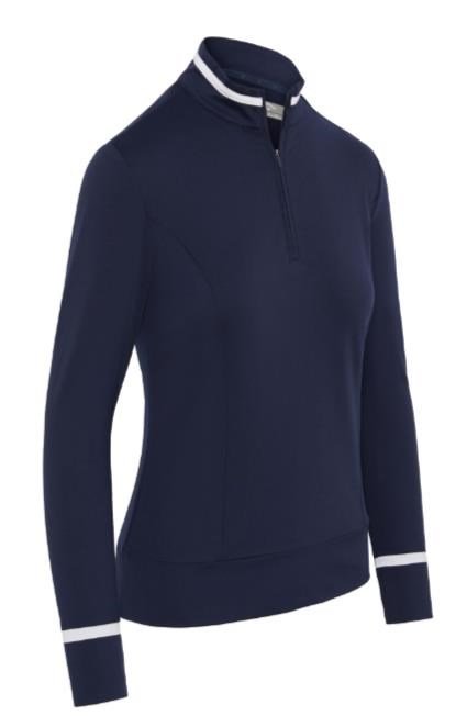 Callaway Thermal Long Sleeve Colourblock top femme, peacoat