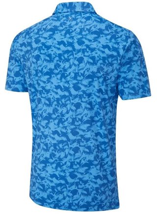 PING Julian polo homme, tidal blue multi
