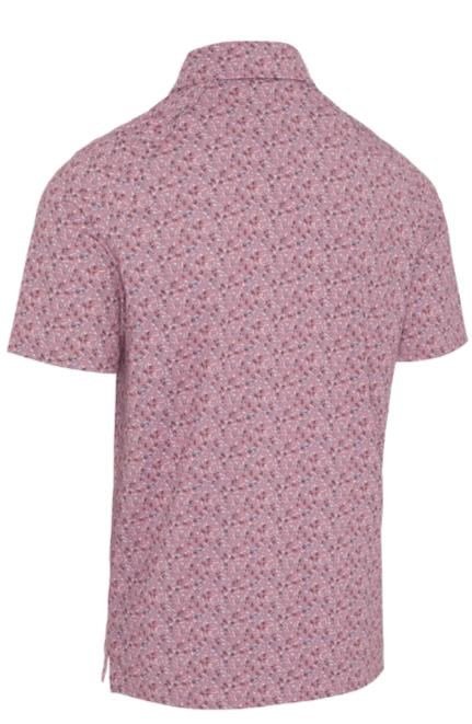 Callaway Novelty Confetti Print polo homme, mesa rose