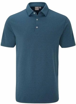 PING Hershel polo homme, blue fusion multi