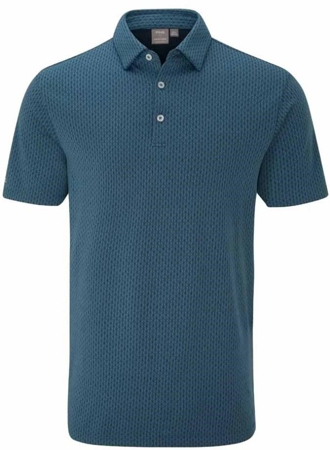 PING Hershel polo homme, blue fusion multi