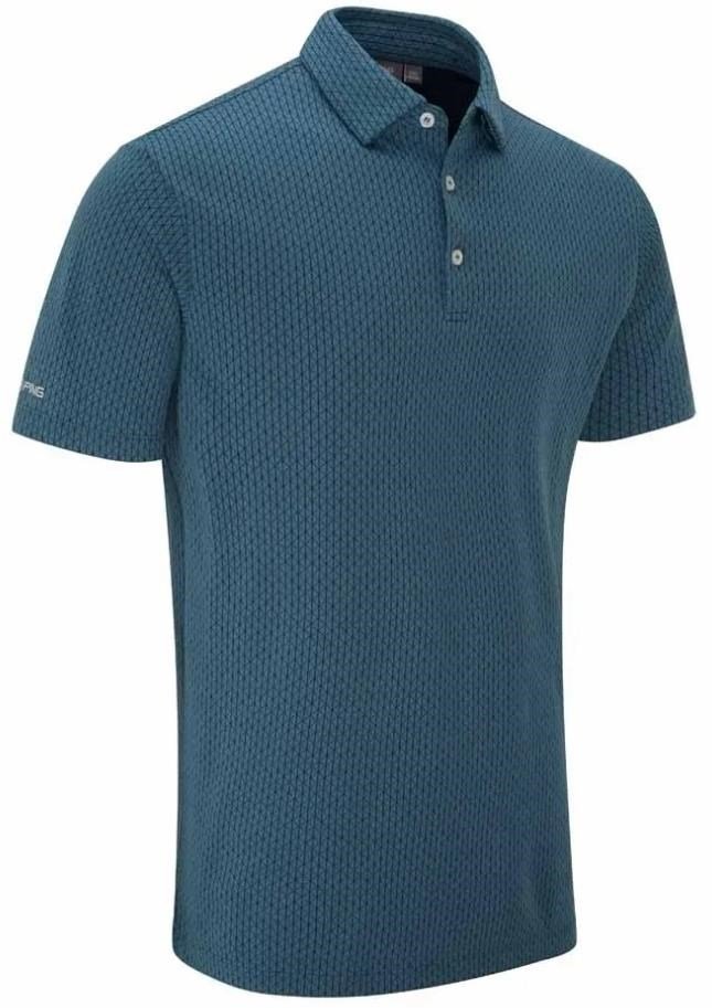 PING Hershel polo homme, blue fusion multi