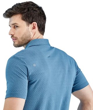 PING Hershel polo homme, blue fusion multi