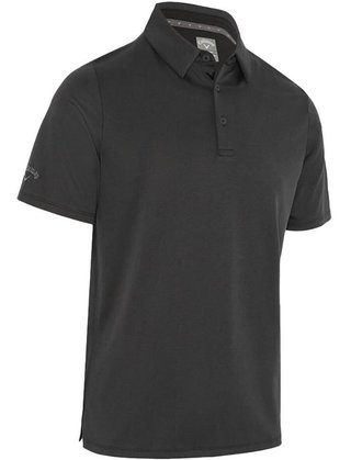Callaway Chev Twill Jacquard polo homme, caviar