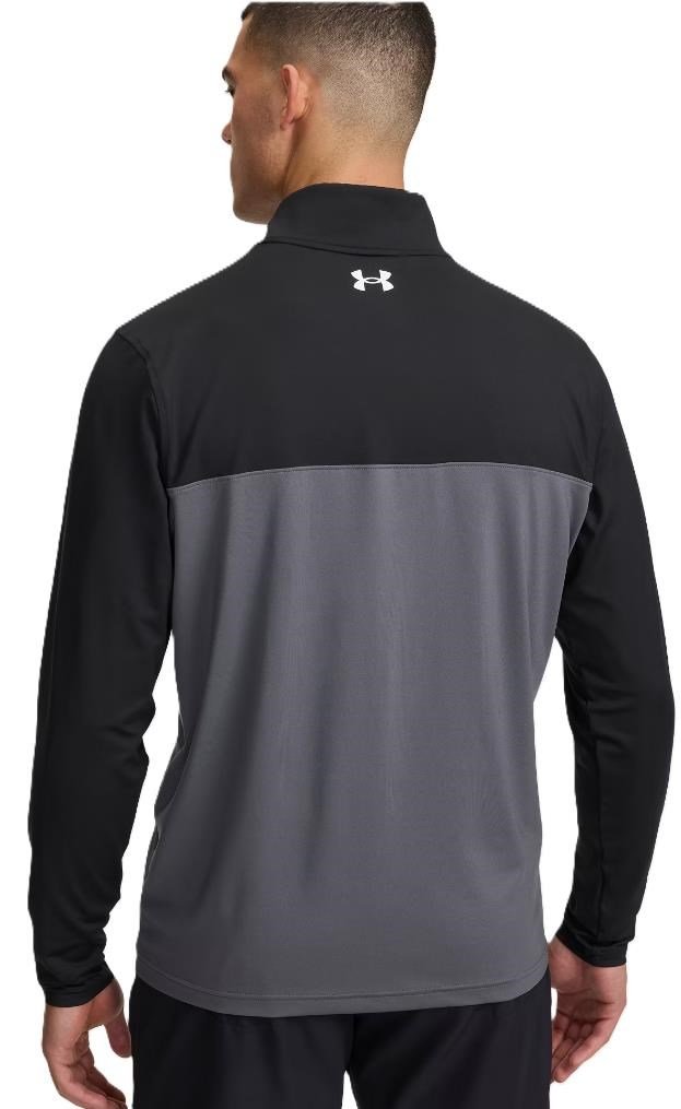 Under Armour T2G 1/4 Zip sweat homme, noir/castlerock/blanc