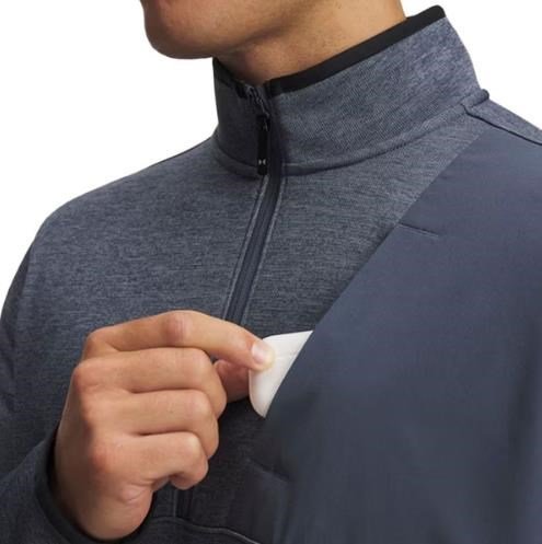 Under Armour Drive SweaterFleece 1/2 Zip sweat homme, gris foncé