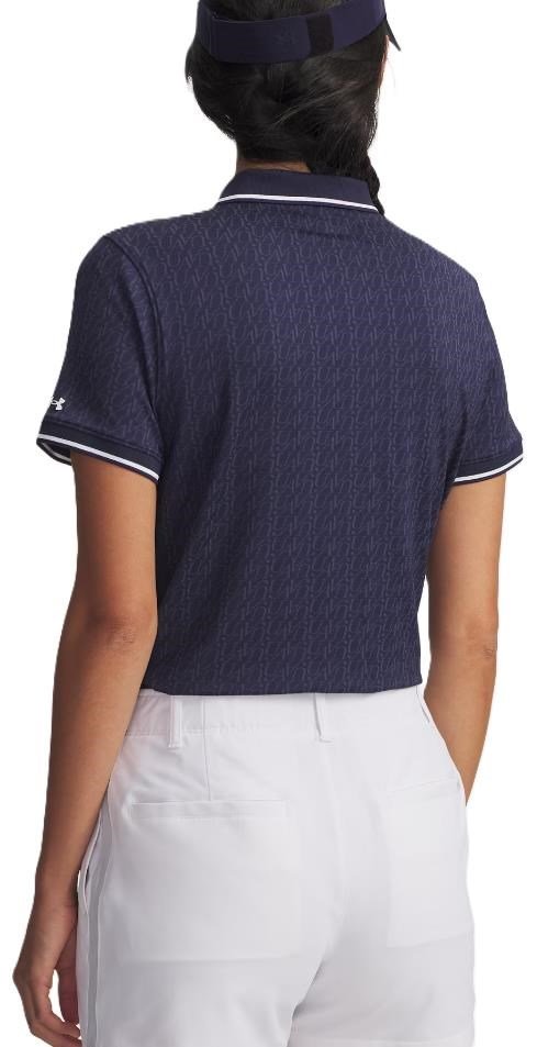 Under Armour Playoff Jacquard polo femme, midnight navy
