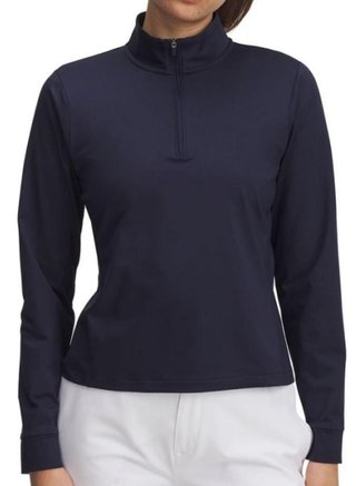 Under Armour Drive 1/4 Zip sweatshirt femme, midnight navy