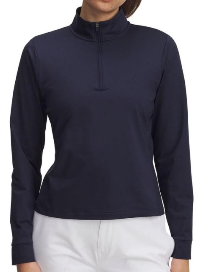 Under Armour Drive 1/4 Zip sweatshirt femme, midnight navy