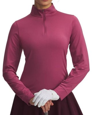 Under Armour Drive 1/4 Zip sweatshirt femme, fuchsia dark