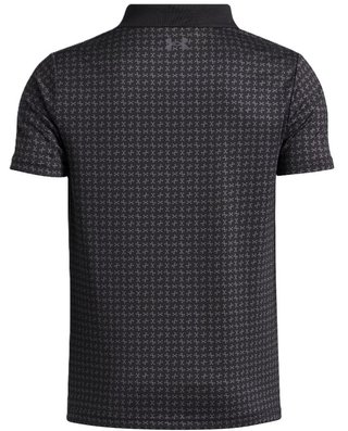 Under Armour Matchplay Printed junior polo, noir/castlerock
