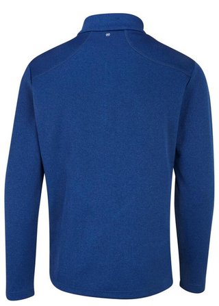 PING Ramsey half zip ribbed fleece pullover homme, inky marl