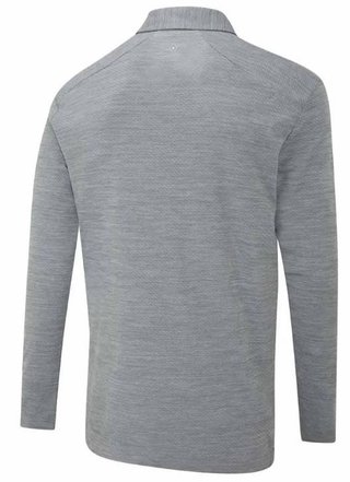 PING Creek manches longues polo homme, rock melange