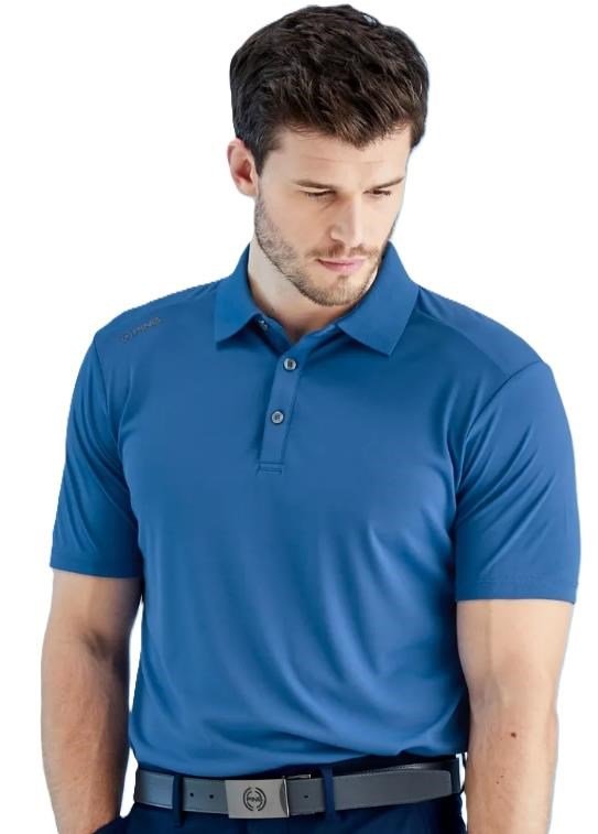 PING Lindum polo homme, tidal blue