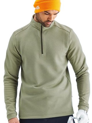 PING Nolan Quarter Zip Fleece sweat homme, lichen