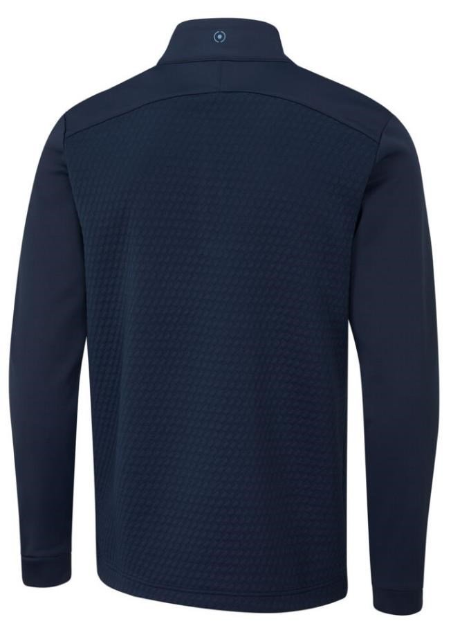 PING Nolan Quarter Zip Fleece sweat homme, navy