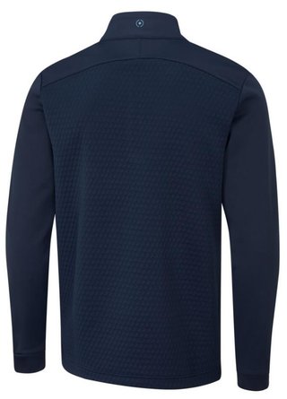 PING Nolan Quarter Zip Fleece sweat homme, navy