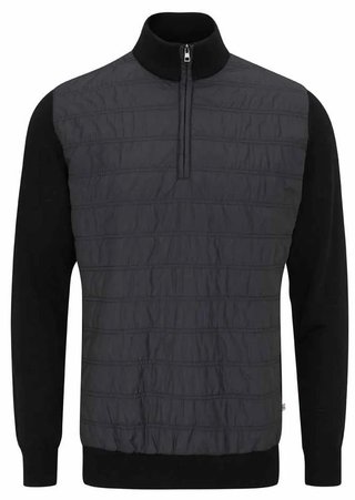PING Connell Hybrid quarter-zip pull homme, noir