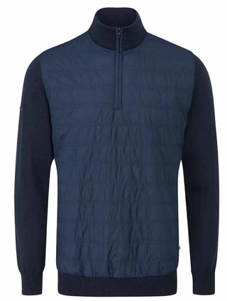 PING Connell Hybrid quarter-zip pull homme, marine