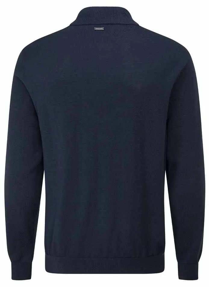 PING Dorset Quarter zip pull homme, marine