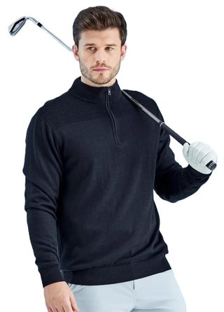 PING Dorset Quarter zip pull homme, marine