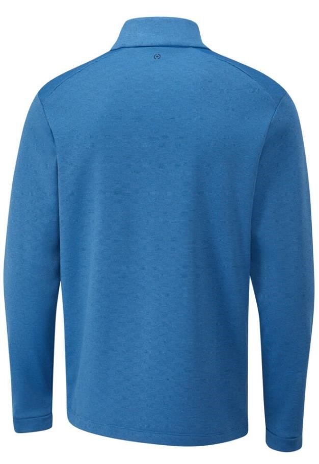 PING Bexton Half Zip Fleece sweat homme, tidal blue multi