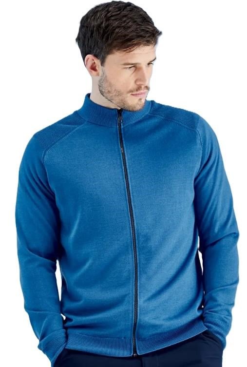 PING Murphy Lined full zip pull homme, tidal blue