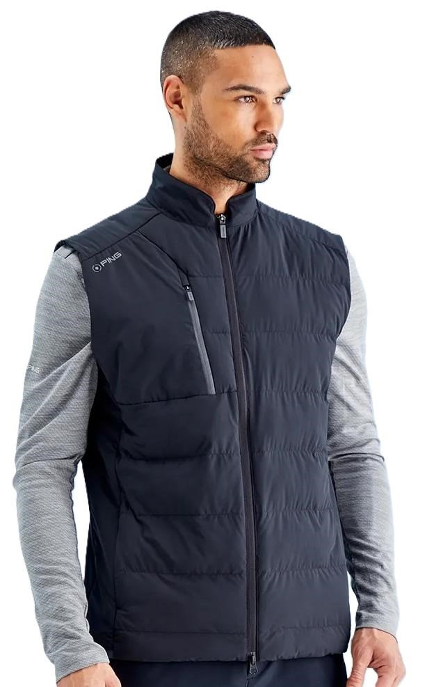 PING Norse Cocoon insulated PrimaLoft® veste sans manches homme, noir