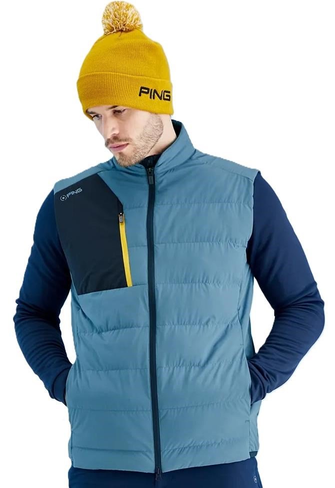 PING Norse Cocoon insulated PrimaLoft® veste sans manches homme, blue fusion/navy